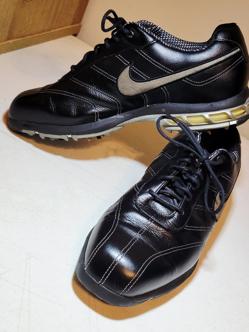Nike Men's Size 9.5 Golf Performance Shoes | AIR TAC | SP series | Tread@98%